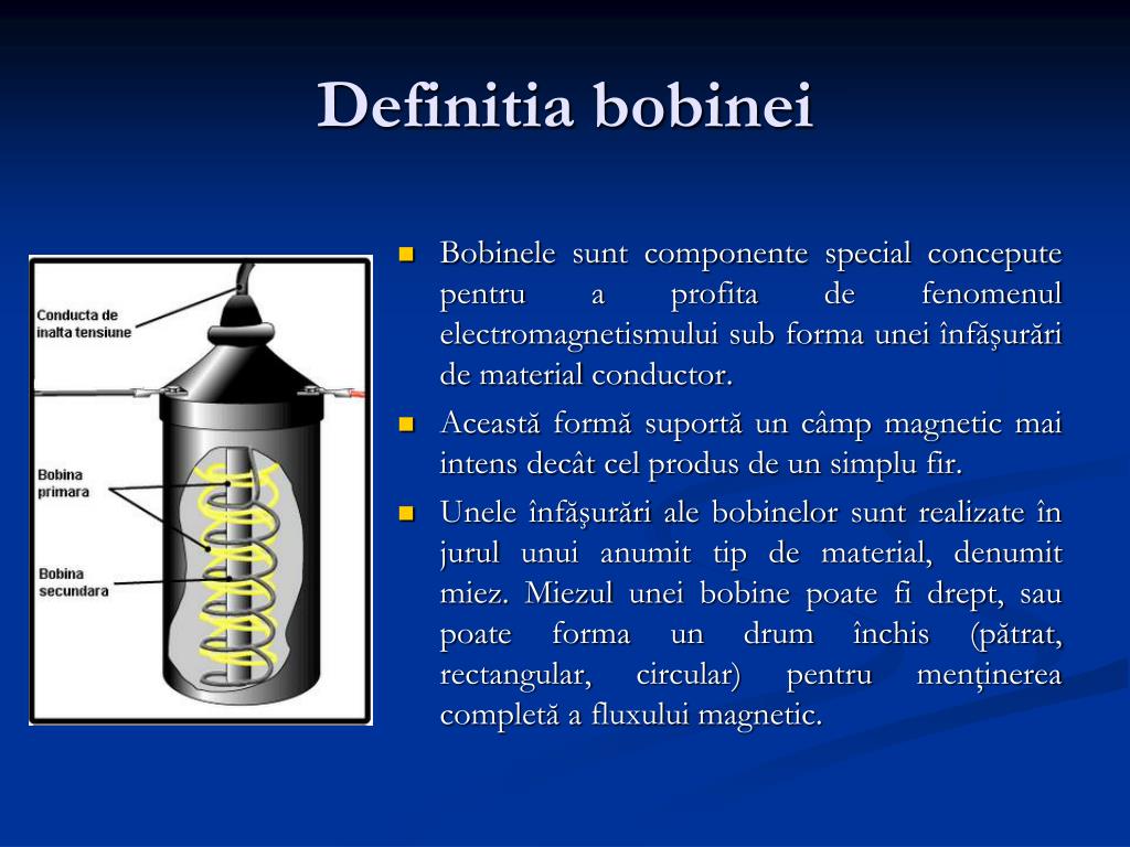 PPT - Bobine PowerPoint Presentation, free download - ID:6214622