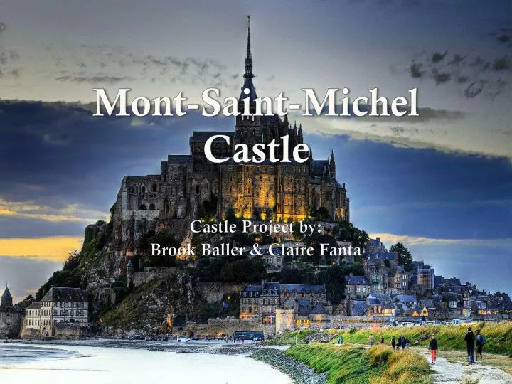 mont saint michel castle n.