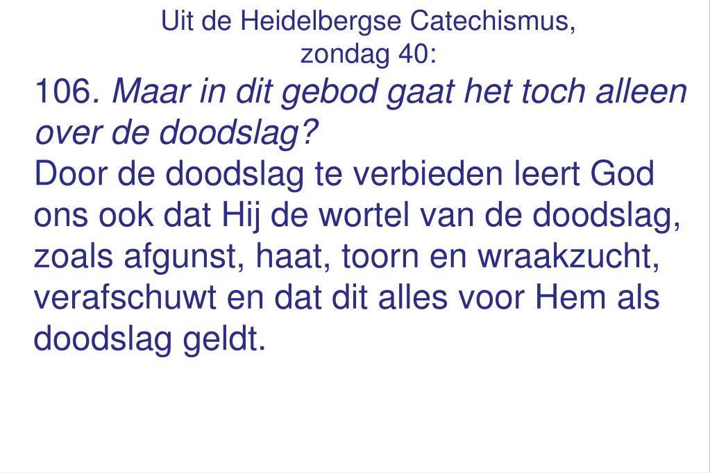 Het Zesde Gebod Serie PPT - WELKOM in/bij deze middagdienst. PowerPoint Presentation, free