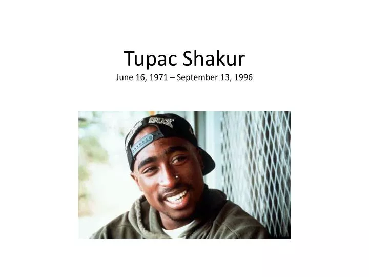 tupac 13 september 1996