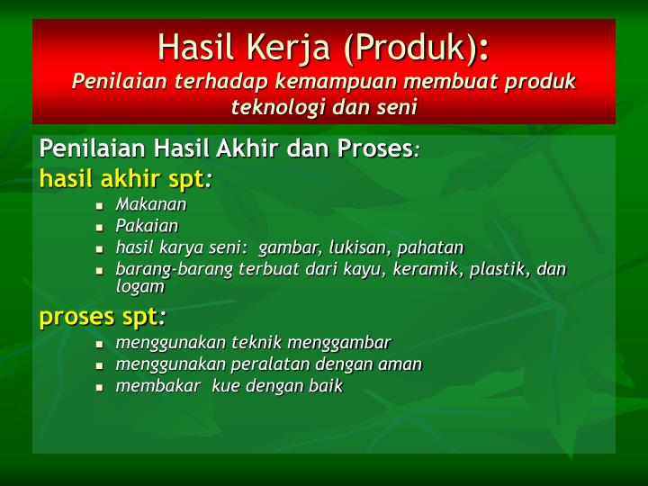 PPT - TEKNIK PENILAIAN HASIL BELAJAR PowerPoint PPT - TEKNIK PENILAIAN HASIL BELAJAR PowerPoint