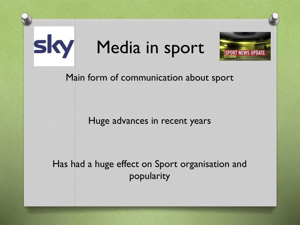 PPT 7 1 Media In Sport PowerPoint Presentation Free Download ID 
