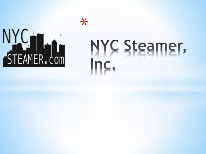 nyc steamer inc n.