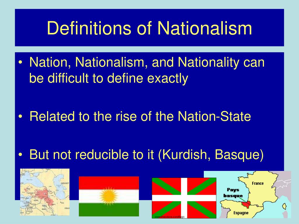 according to the video presentation what is nationalism