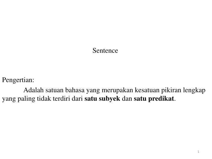 sentence n.