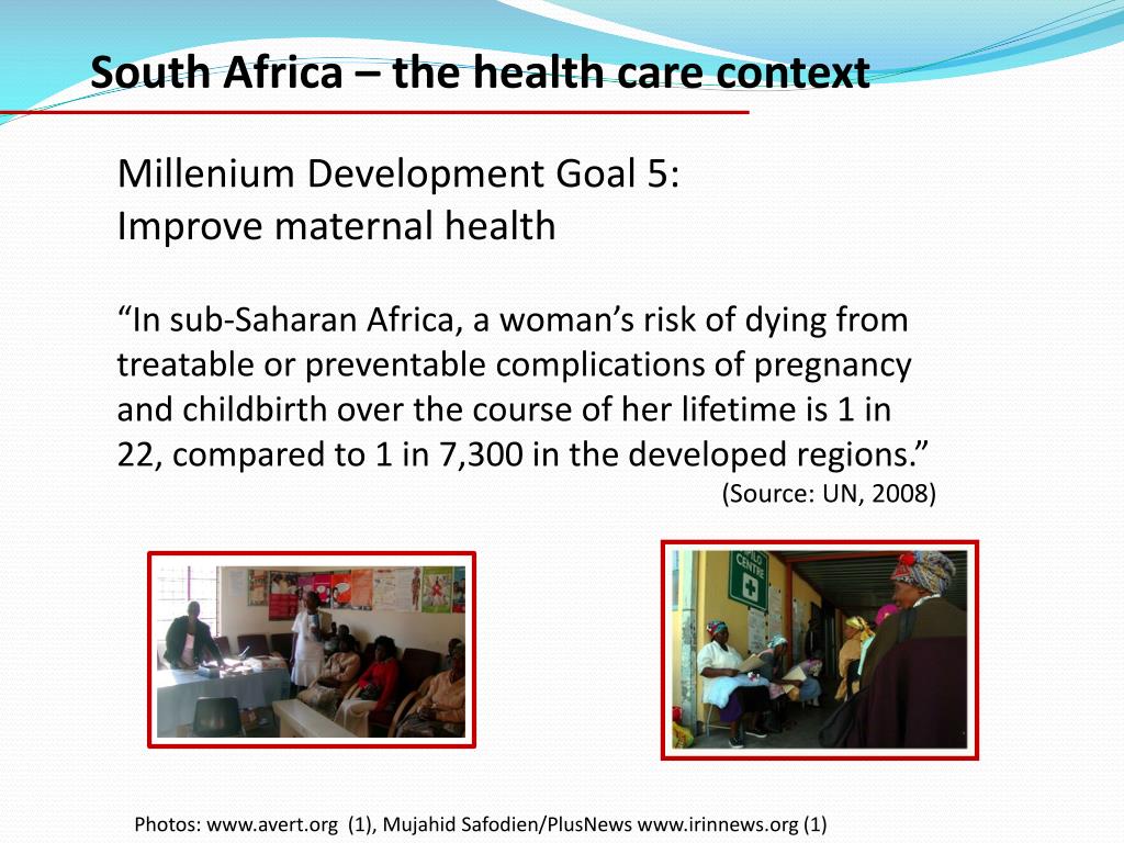PPT - Access to Healthcare in the Townships: South Africa's Health ...