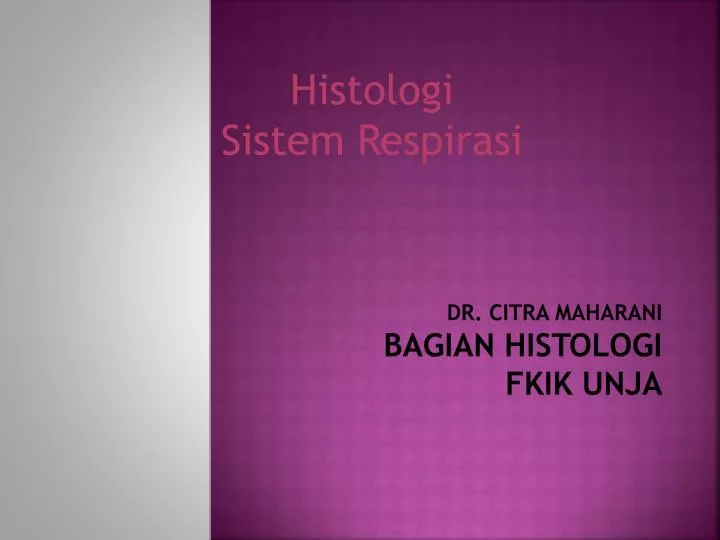 Histologi adalah
