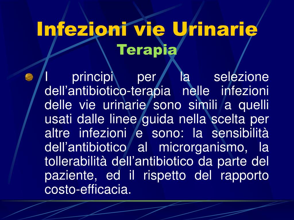 PPT Le infezioni delle vie urinarie cosa c’è di nuovo? PowerPoint