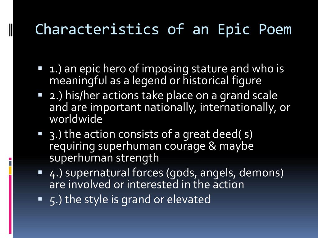PPT Beowulf An Epic Poem PowerPoint Presentation, free download ID