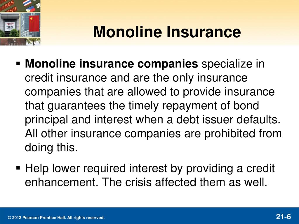 Monoline Insurance Lmg Presentation To International