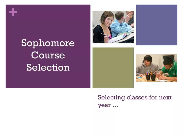 selecting classes for next year n.