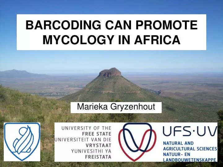 barcoding can promote mycology in africa n.