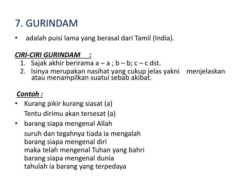 Featured image of post Tuliskan 7 Ciri Ciri Gurindam Kalau ada wanita yang tidak menyukai diri kamu meski kamu sudah menjadi diri kamu sendiri berarti wanita tersebut tidak cocok dengan diri kamu bro