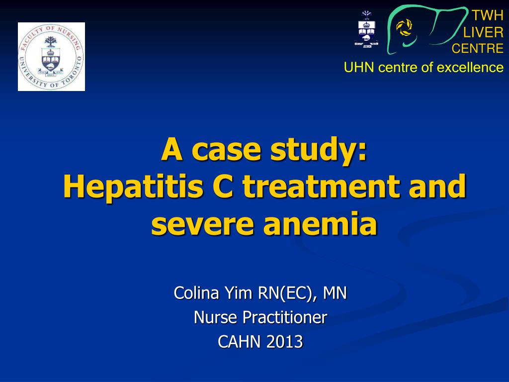 case study of hepatitis c