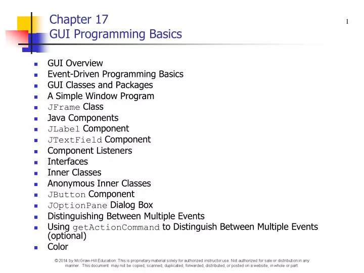 gui basics gui basics