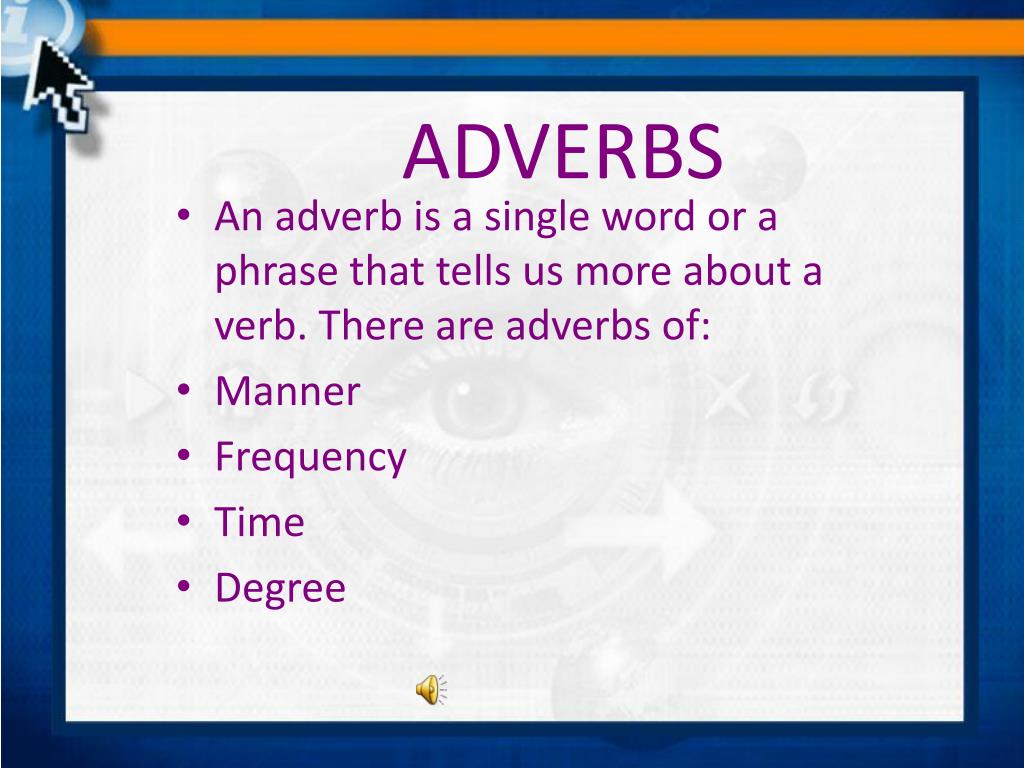 adverb powerpoint presentation download