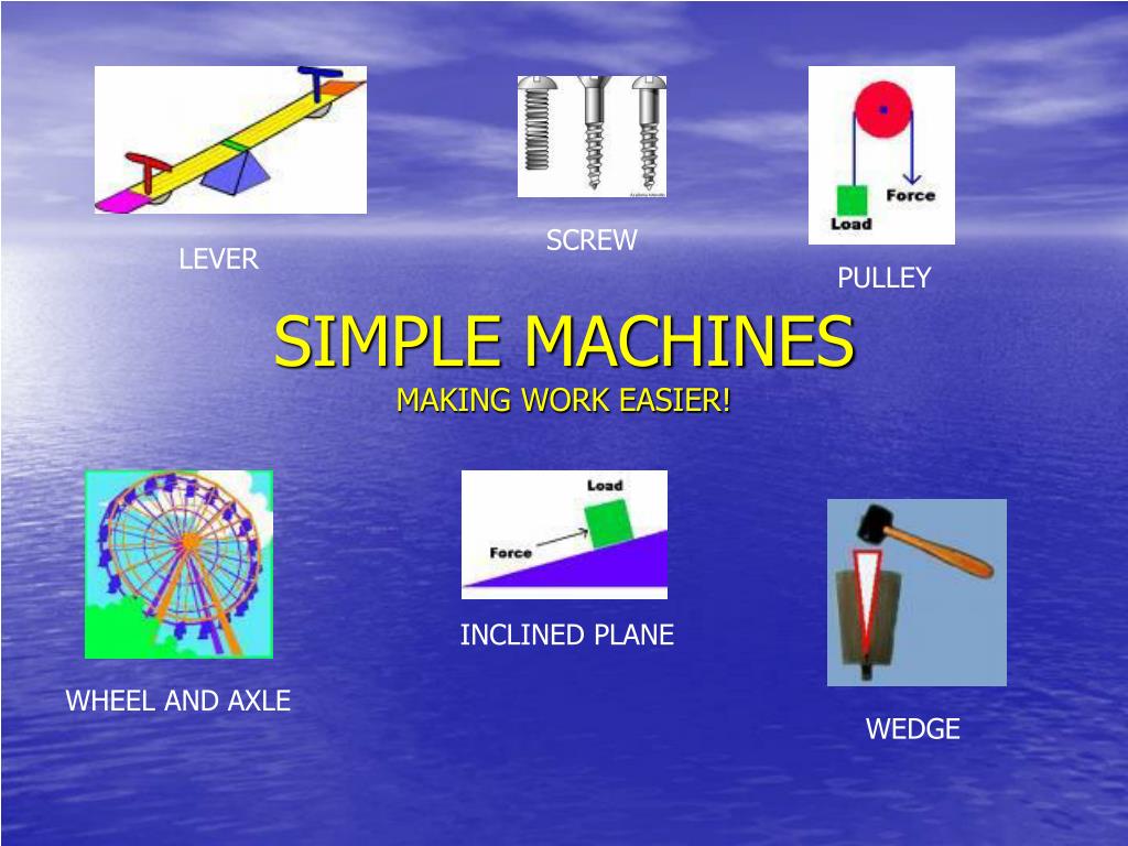 powerpoint presentation about simple machines