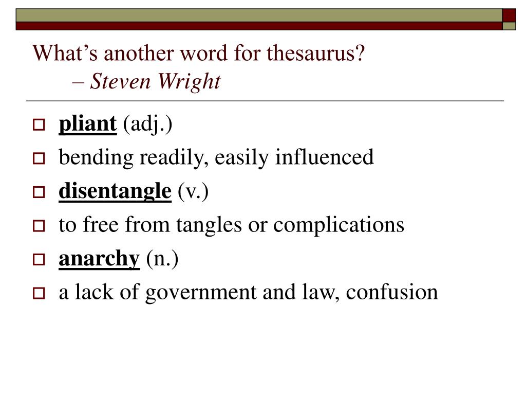 PPT Oh, the wonderful words we know! PowerPoint Presentation, free