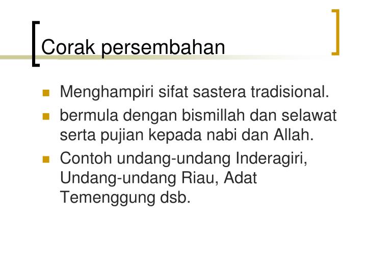 PPT - BBM 3104 Kuliah 9 BAHASA MELAYU ABAD KE-18 SASTERA 