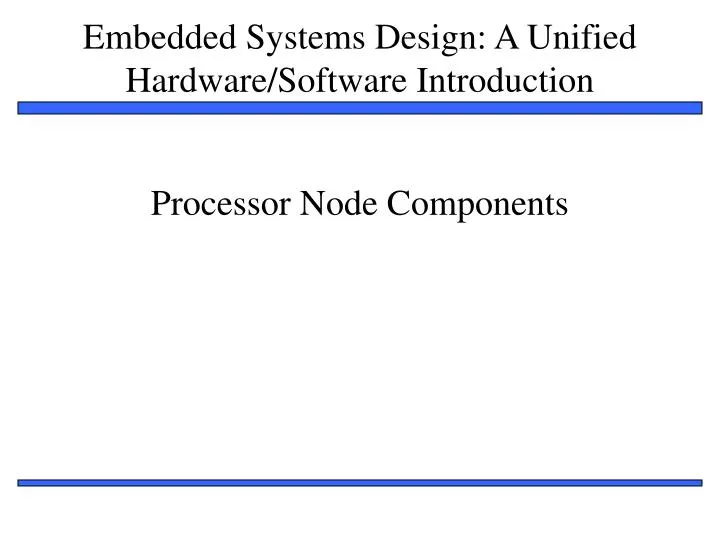 PPT - Processor Node Components PowerPoint Presentation, free download ...