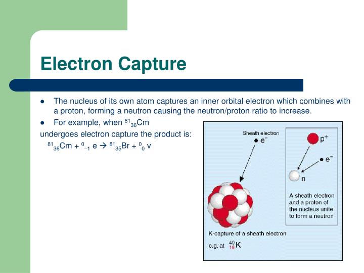 difference between electron capture and positron emission difference between electron capture and positron emission