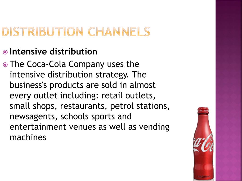 intensive strategies of coca cola