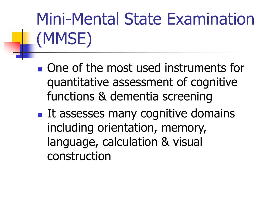 MMSE шкала. What is State examination. The Mental status examination first Aid.