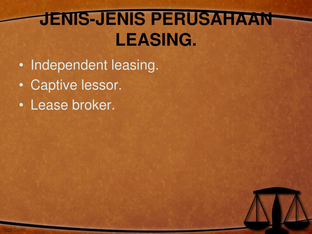 PPT - LEASING ( Sewa Guna Usaha) PowerPoint Presentation, Free Download ...