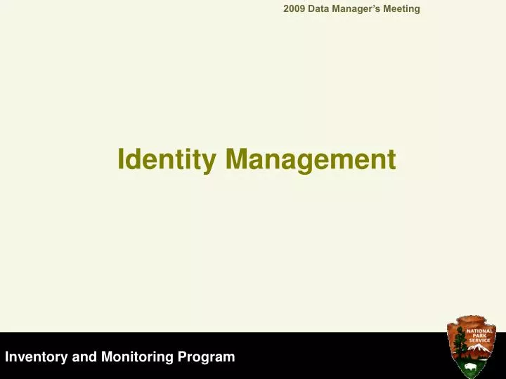 identity management n.