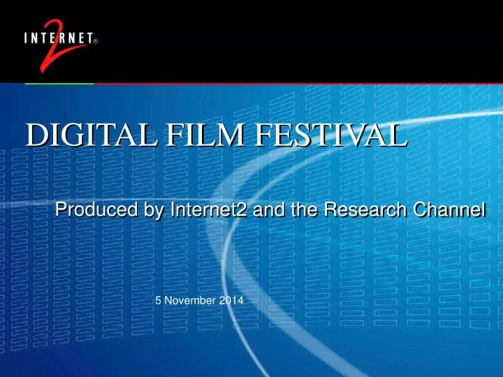 digital film festival n.