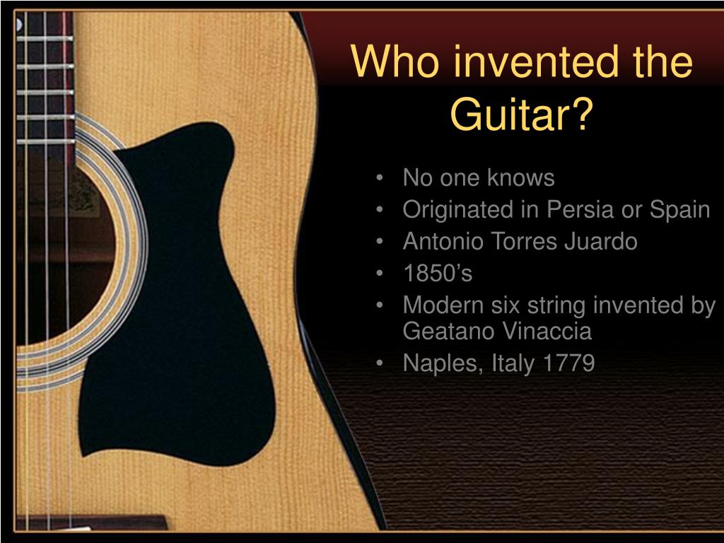 PPT - All About Guitars PowerPoint Presentation, free download ...