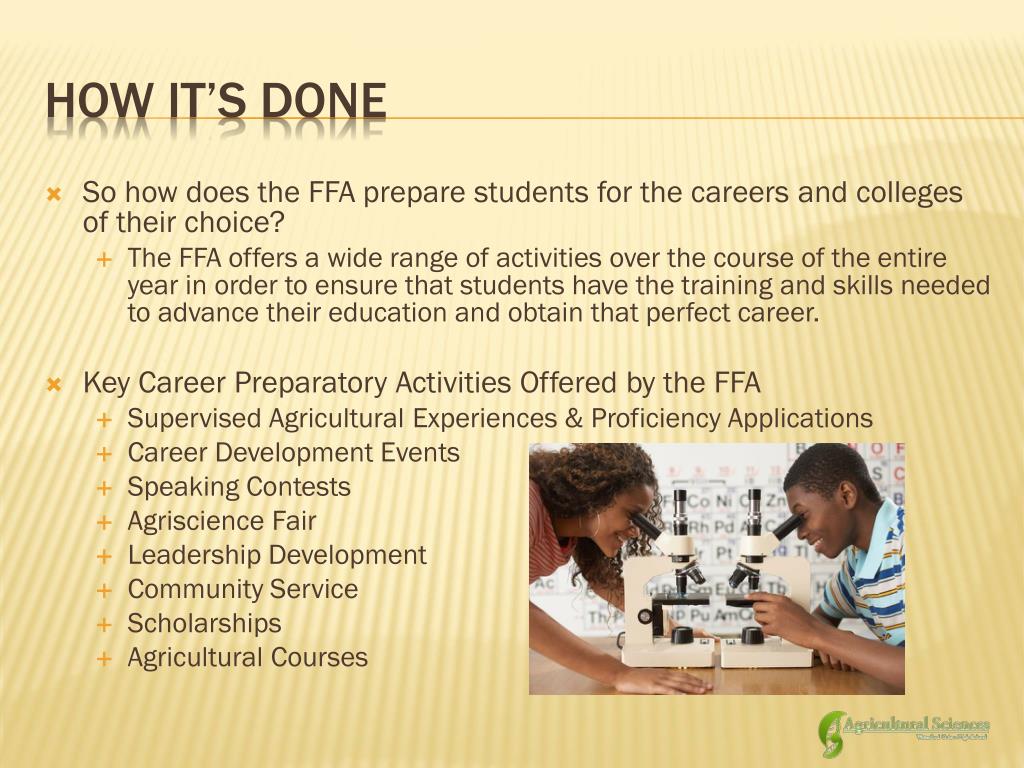 How FFA Prepares Students to Be Ag Leaders - College of Agriculture and  Life Sciences