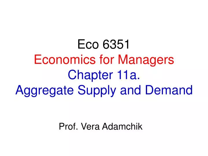 managerial economics supply and demand managerial economics supply and demand