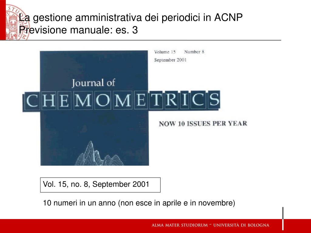 PPT La gestione amministrativa dei periodici in ACNP Parte 1