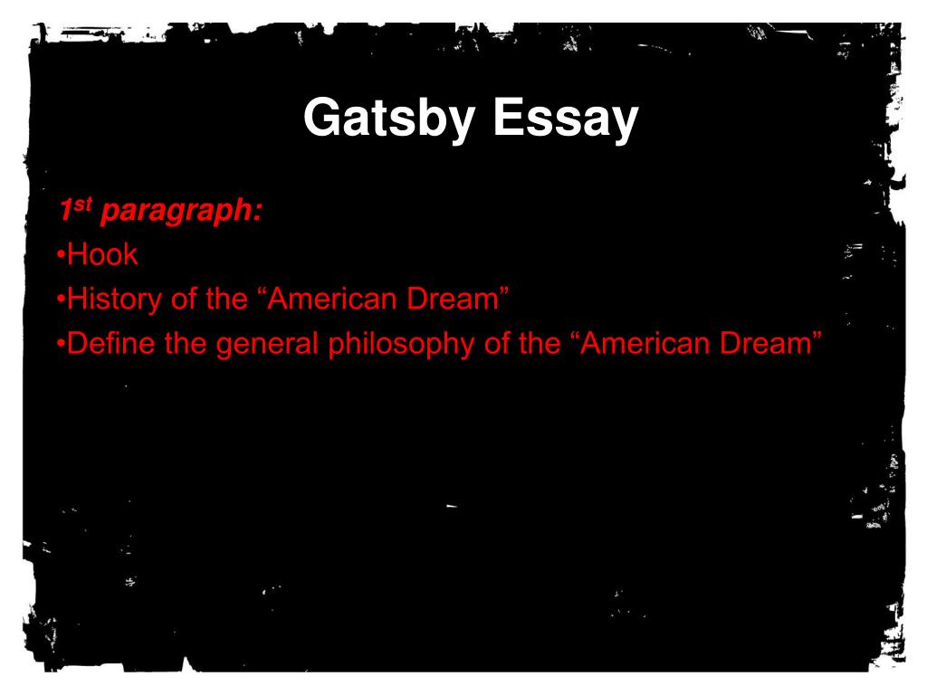 gatsby is not great essay