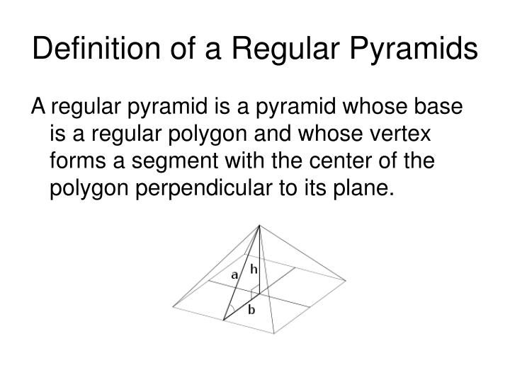 PPT - 12.3 Surface Area of a Pyramids and Cones PowerPoint Presentation ...
