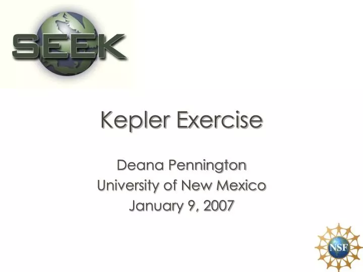 kepler exercise n.
