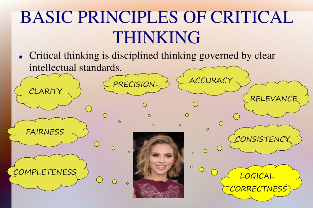 what are the principles of critical thinking cipd