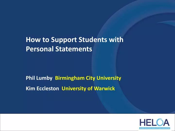 personal statement birmingham city university