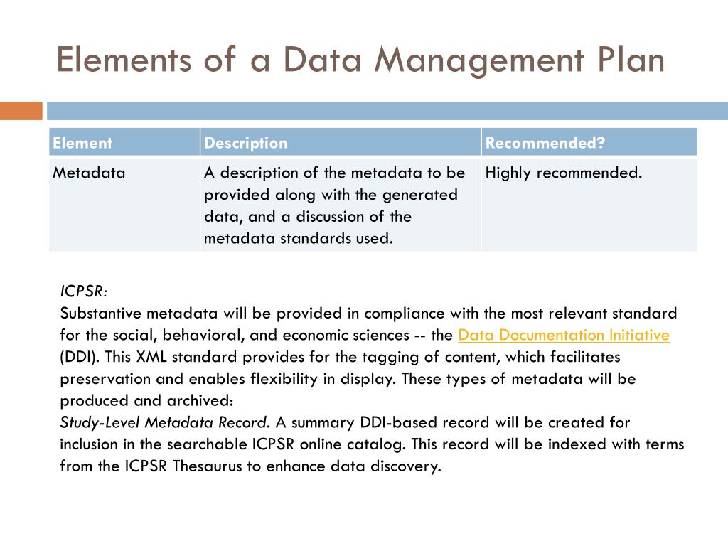 phd data management plan