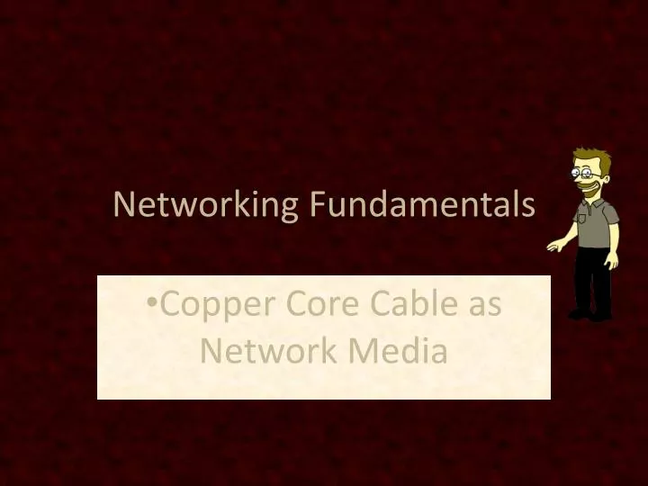 networking fundamentals n.