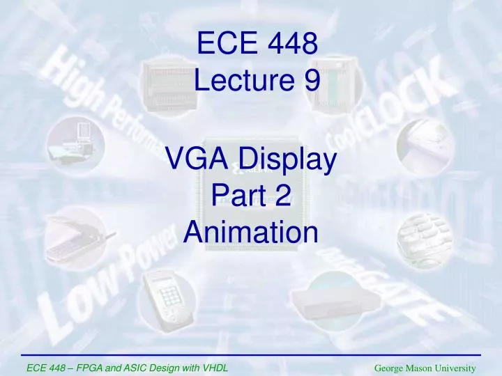 PPT - VGA Display Part 2 Animation PowerPoint Presentation, free ...