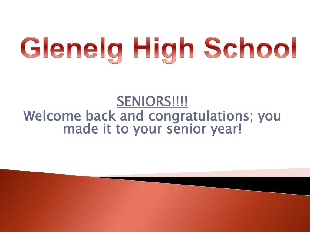 PPT Glenelg High School PowerPoint Presentation, free download ID