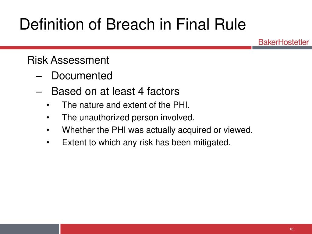 define breach