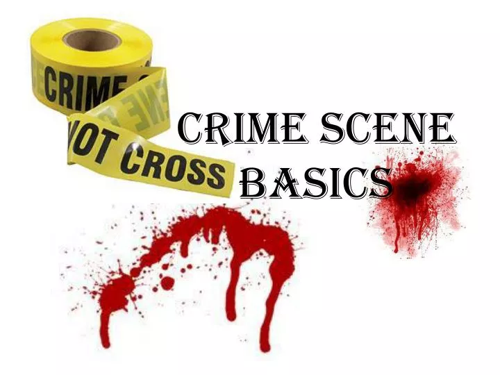 Ppt Crime Scene Basics Powerpoint Presentation Free Download Id6256762 