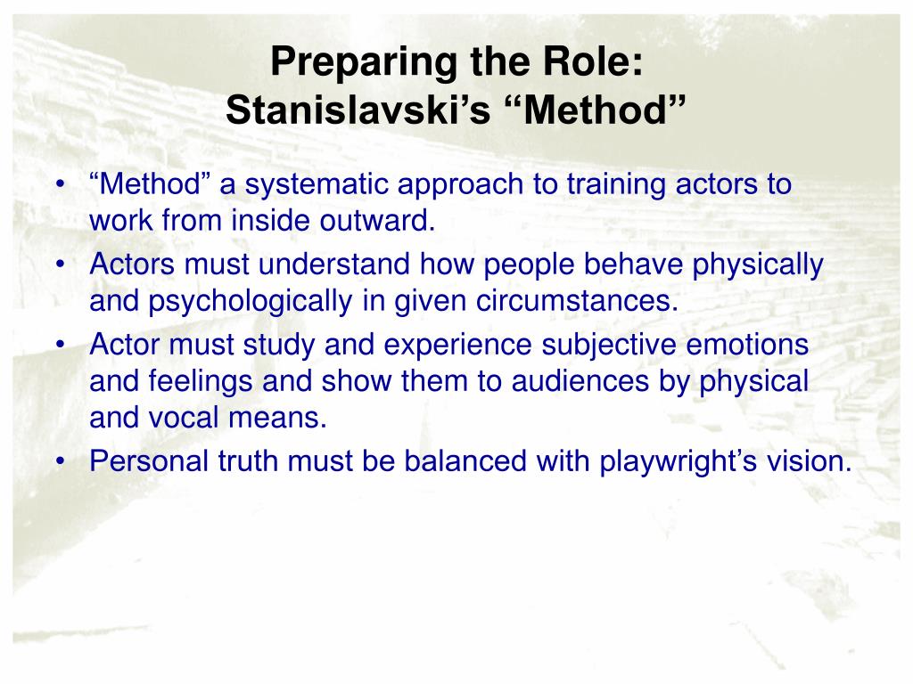 PPT Understanding Acting Truthfulness Techniques And Training In 