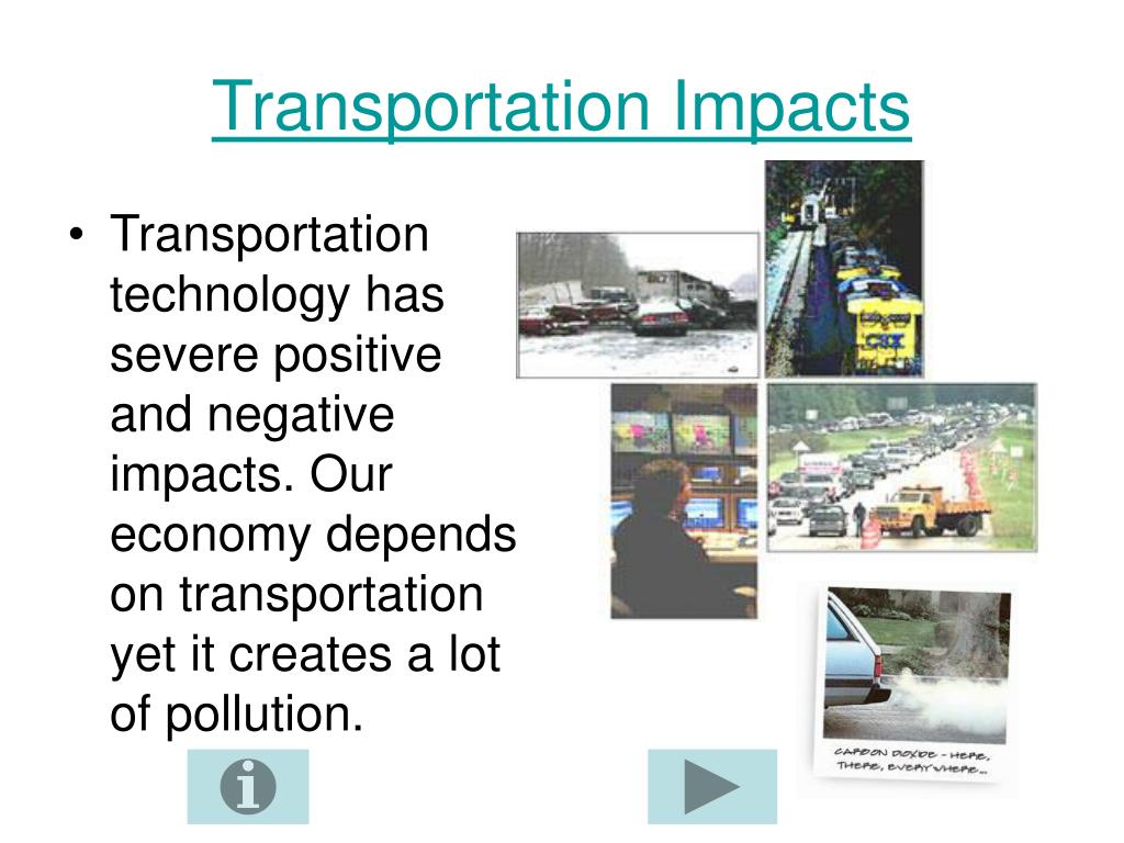 impact of technology on transportation essay