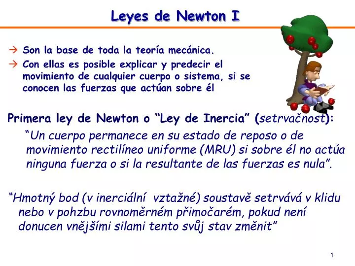 PPT Leyes de Newton I PowerPoint Presentation, free