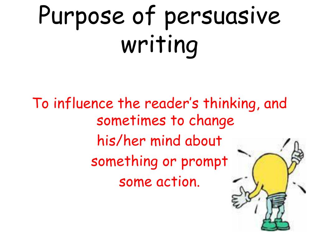 What Is The Purpose Of A Persuasive Essay