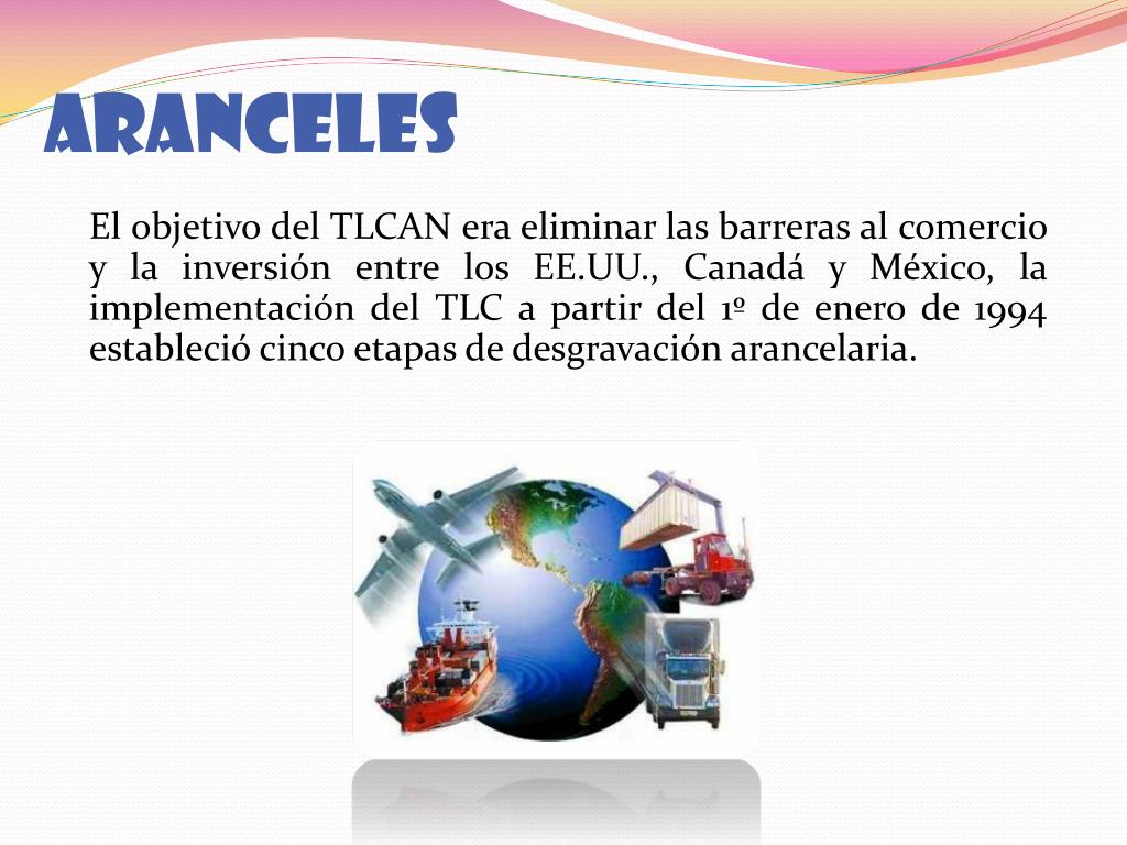 PPT - TRATADO DE LIBRE COMERCIO DE AMÉRICA DEL NORTE (TLCAN), NORTH ...